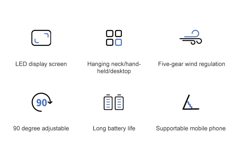 Breezebear™ Dual Power Mini Fan