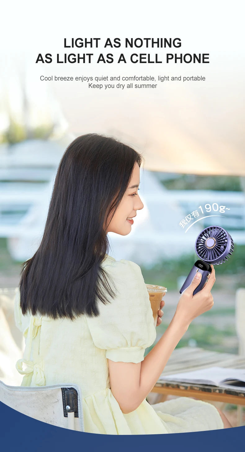 Breezebear™ Dual Power Mini Fan